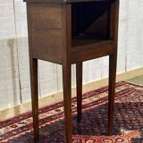 Early 19th century cherrywood bedside table