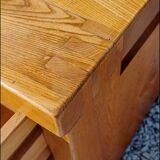 vintage Pierre CHAPO elm sideboard 1950