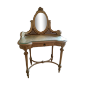 Coiffeuse ancienne crème
