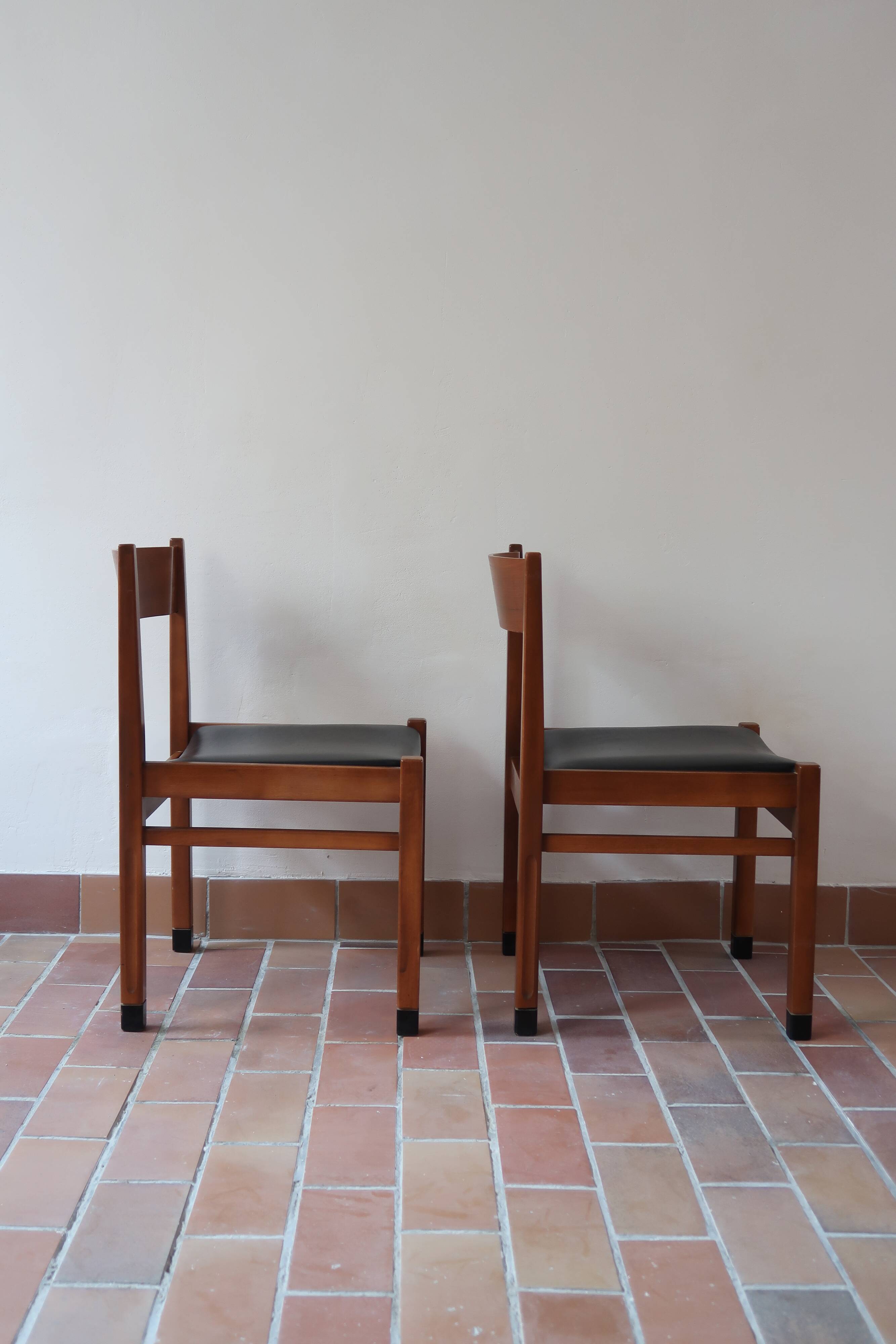 Pair of Scandinavian chairs