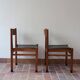 Paire de chaises scandinaves