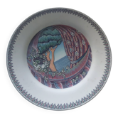 Collection plate from luxury hotel manufacturer Bauscher Weiden.