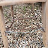 Old wooden stepladder