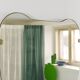 Scultpural Brass Hand Mid-Century Wall Mirror, Italy, 1950s