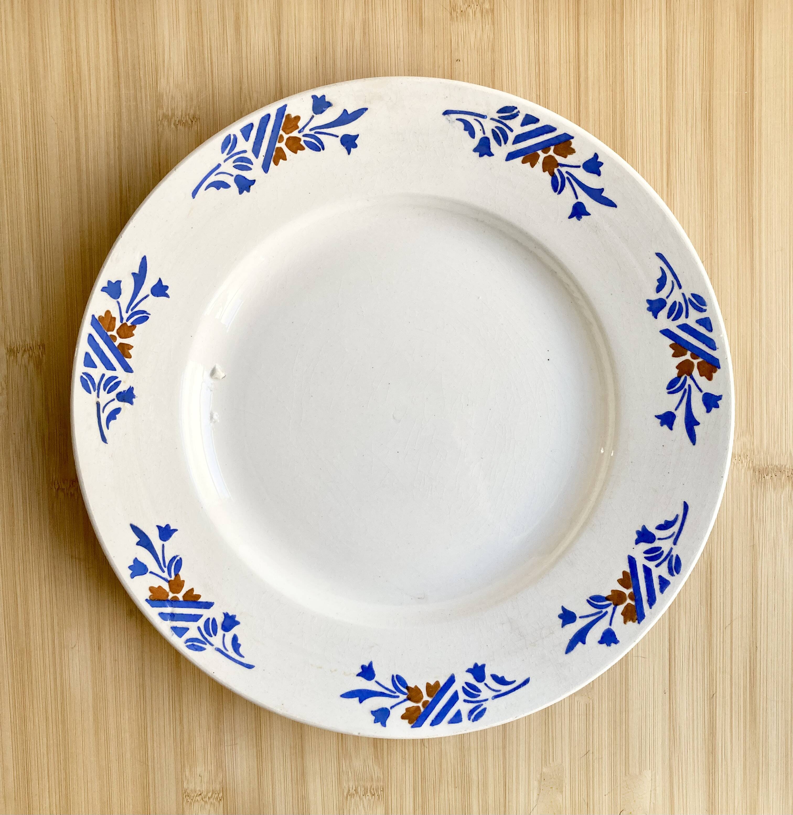 Large Art Deco Labrut Frères dish 1930