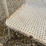 4 fauteuils de jardin style Matégot