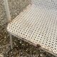 4 fauteuils de jardin style Matégot