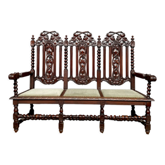 Bench in Louis XIII style