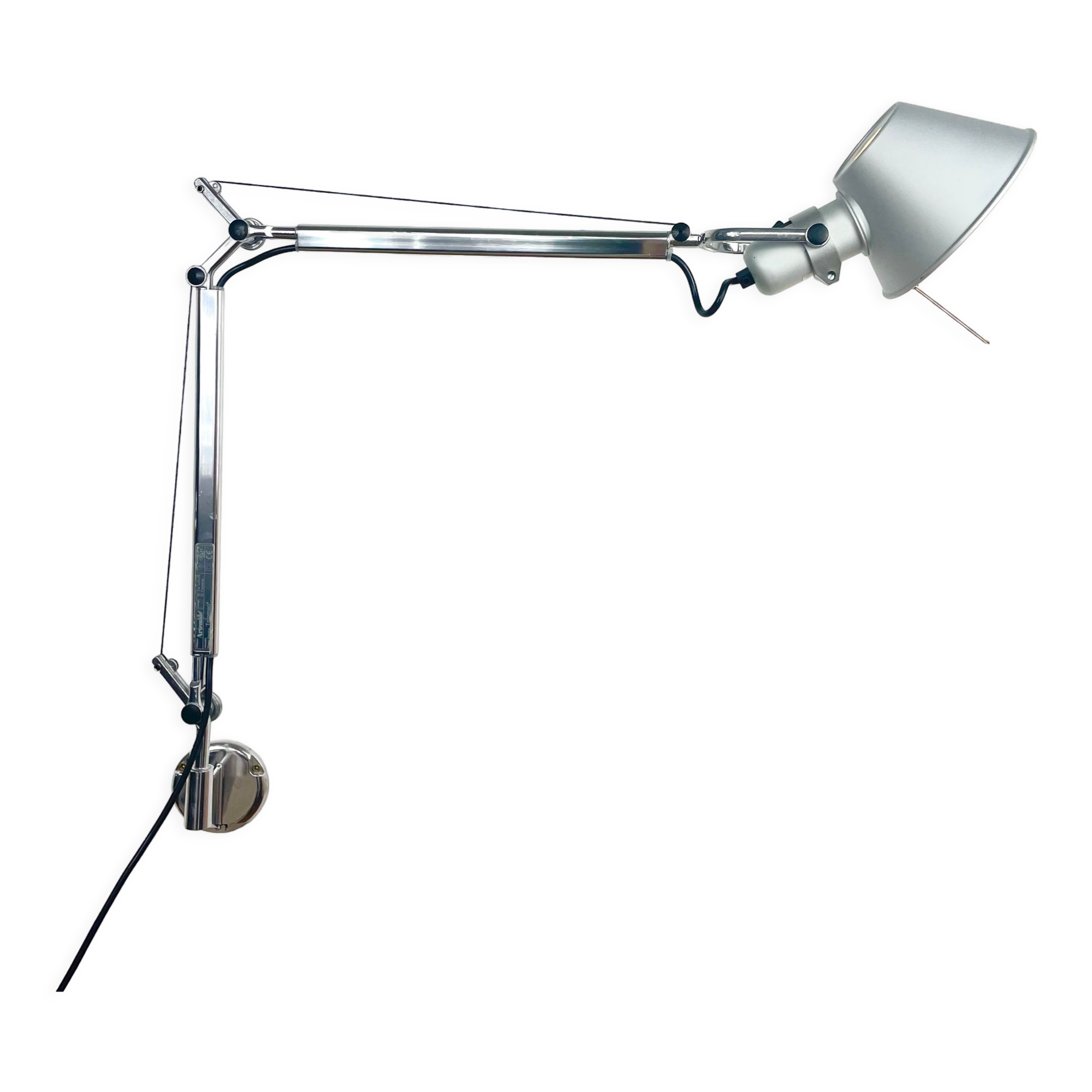 Tolomeo wall lamp by Michele De Lucchi and Giancarlo Fassina for Artemide, published since 1987