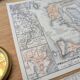 Printed in 1902, Saint-Malo and surrounding areas, Brittany.