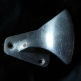 Peg wearing coat aluminum