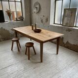Oak farmhouse table 2m