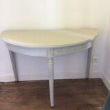 Half-moon console