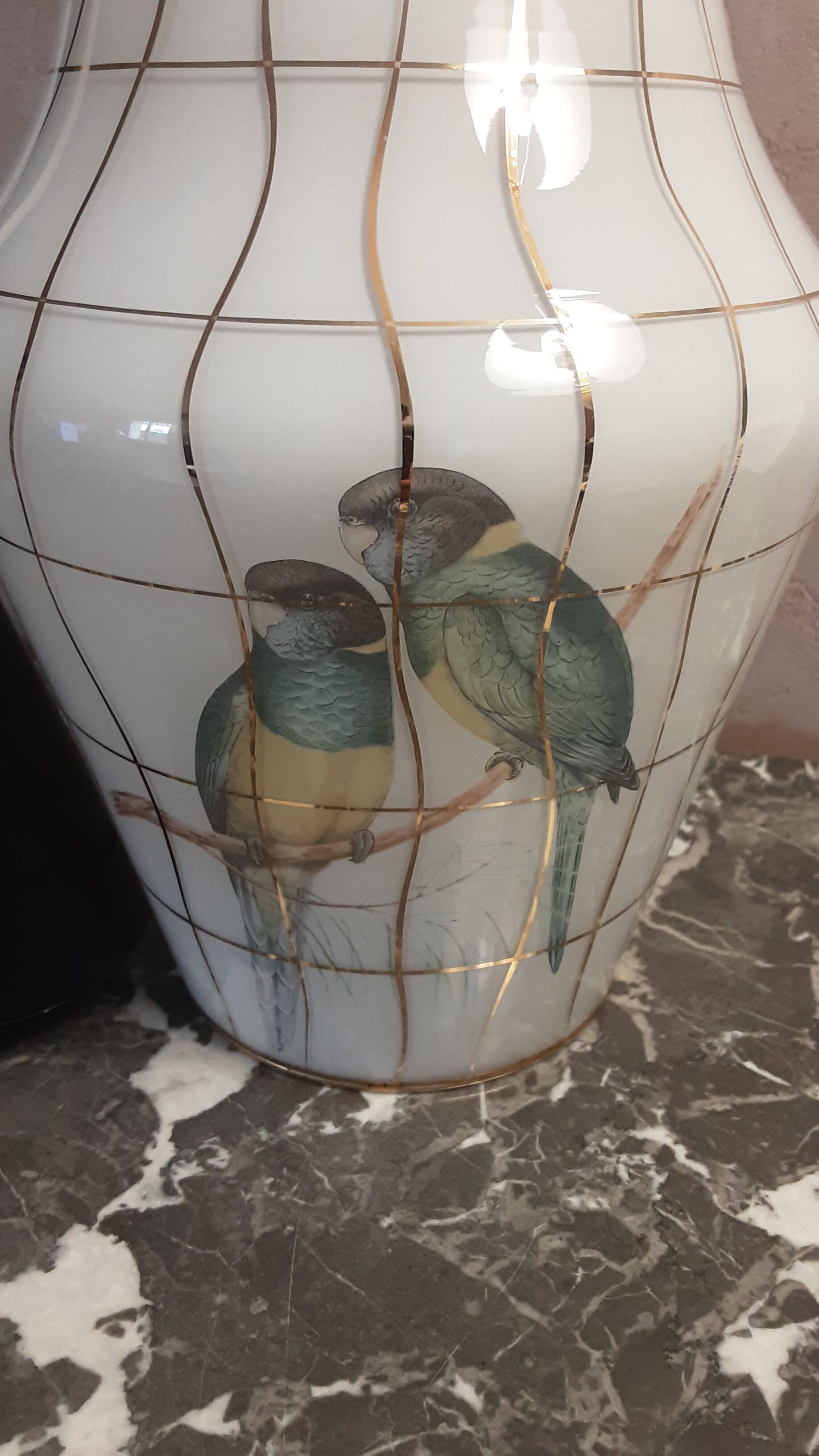 Suspension in opaline - year 60