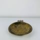Vintage gold-plated brass pineapple emptier