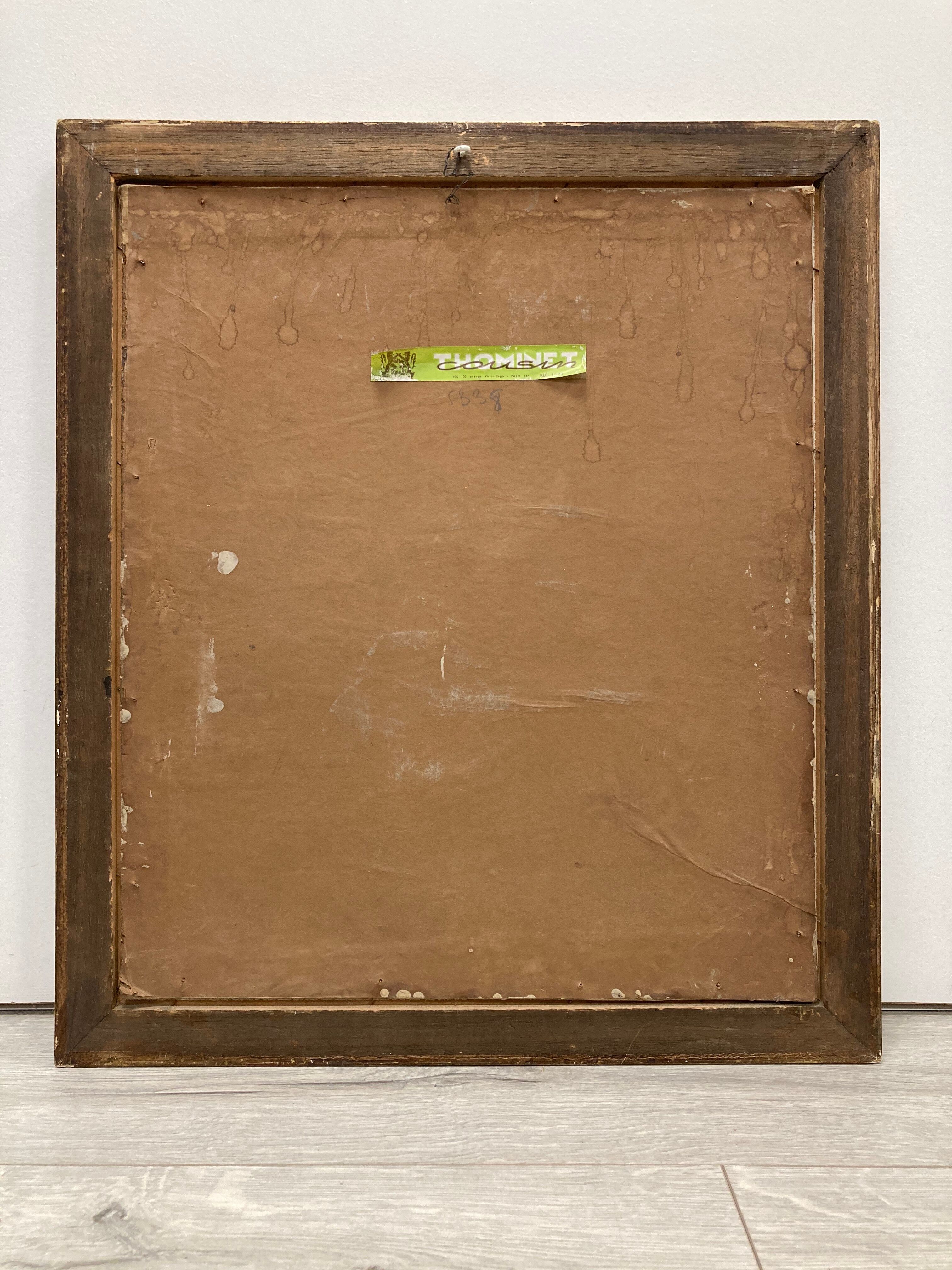 Vintage framed painting