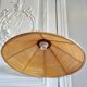 Suspension rotin vintage