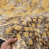 Tapis oushak jaune 200x300