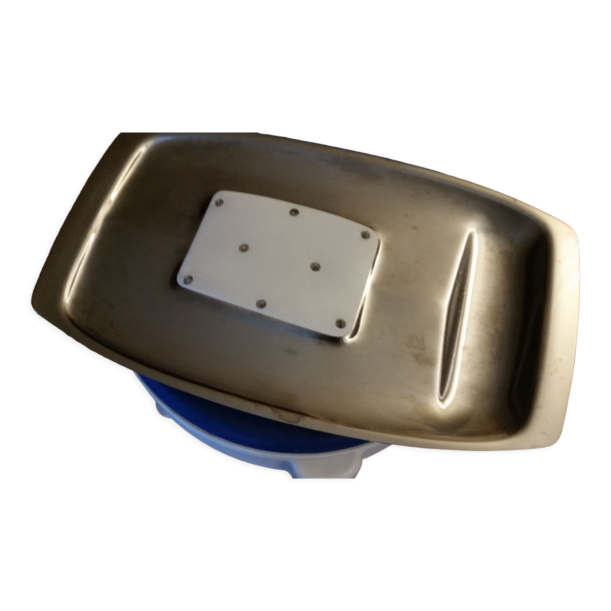 Chichester stainless steel leg of lamb serving dish