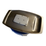 Chichester stainless steel leg of lamb serving dish