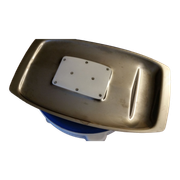Plat de service pour gigot inox Chichester