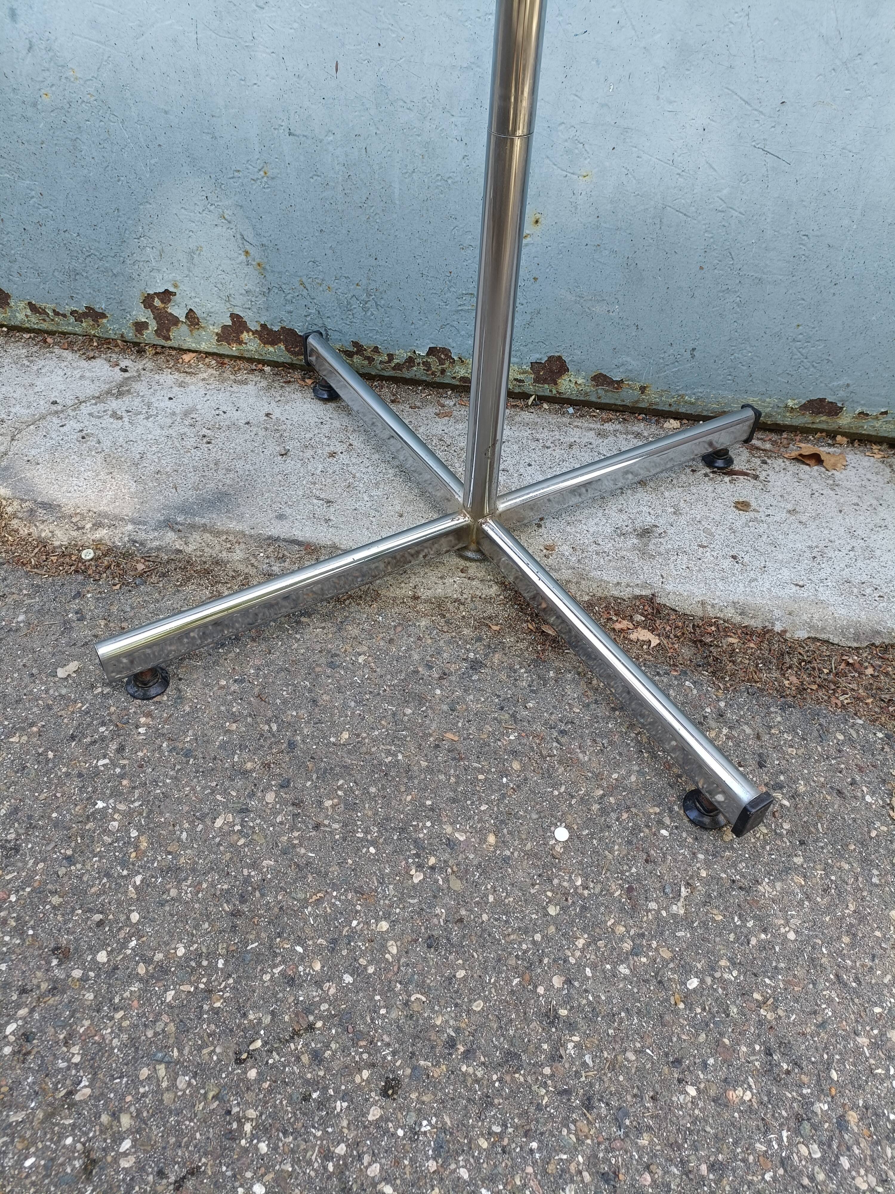 Vintage chrome coat rack