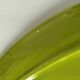 Vintage green relief fish dish Gien