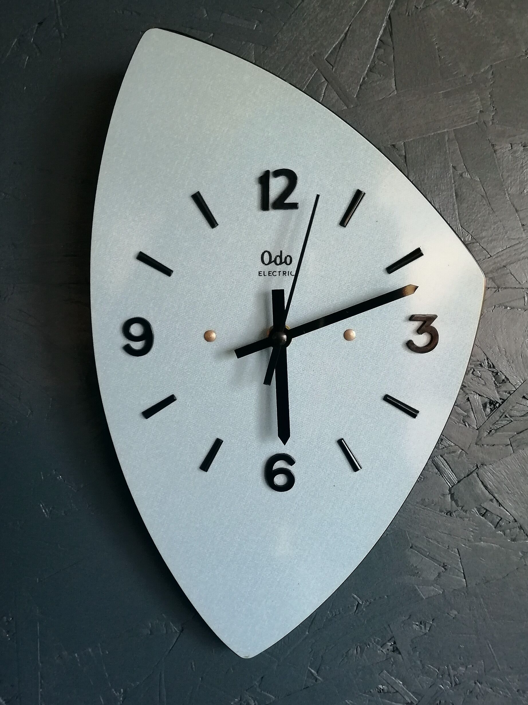 Vintage clock, "Blue Odo" wall clock