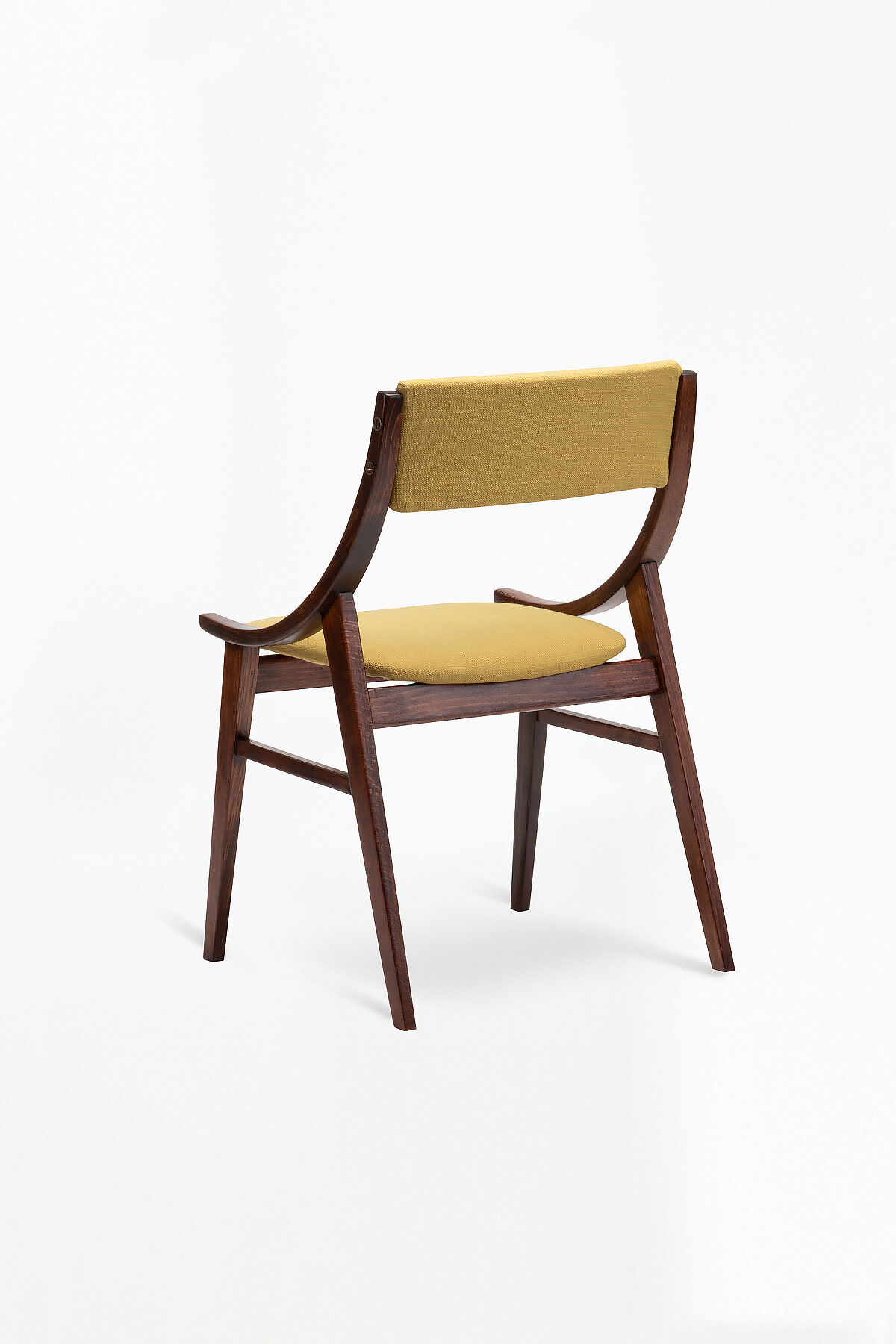 Ensemble de 4 chaises skoczek des années 1960.