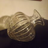Very nice old Crystal convex shape vase