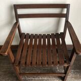 Modernist oak armchair, 1950