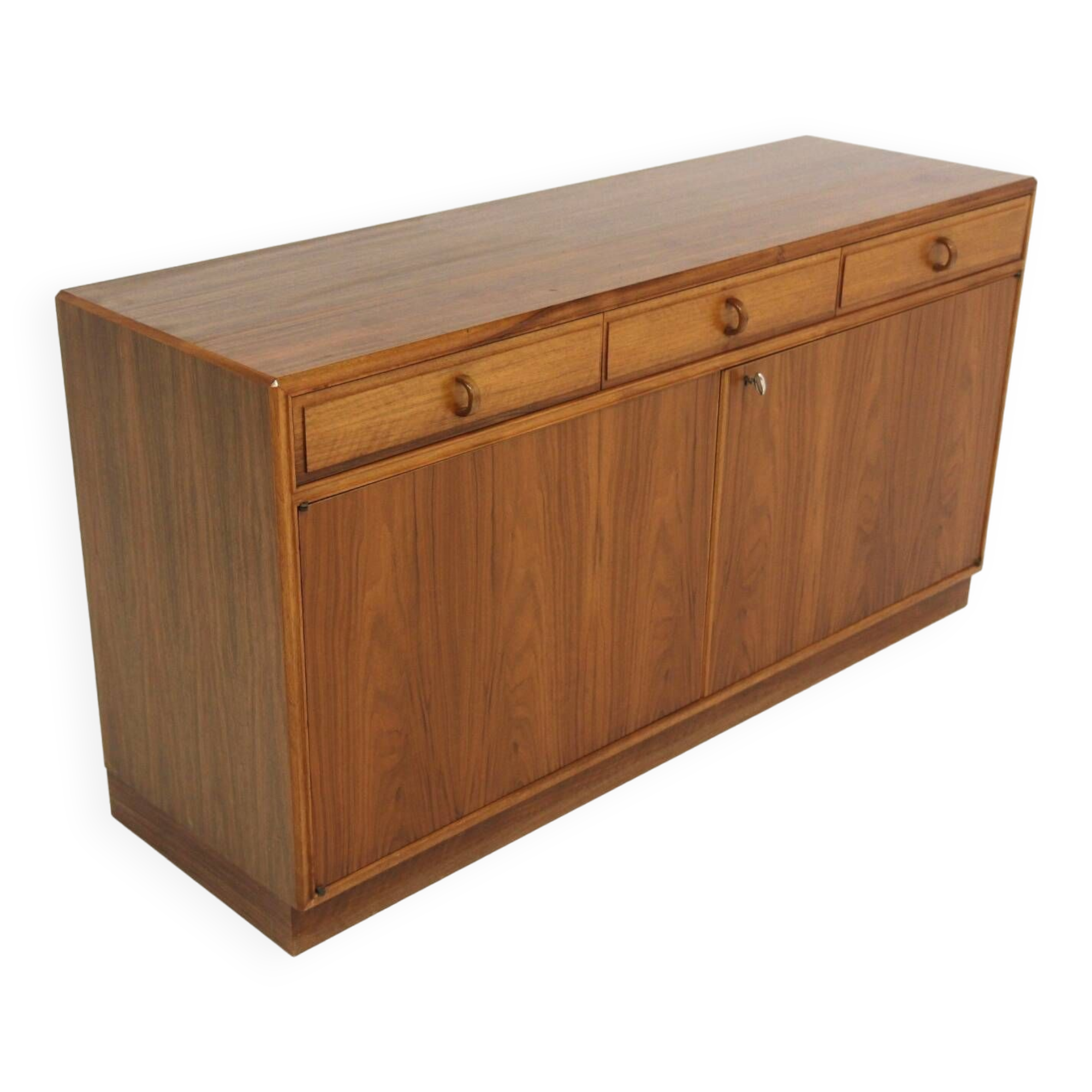 Scandinavian walnut sideboard, Bertil Fridhagen, Bodafors, Sweden, 1960