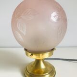 Deveau vintage globe table lamp