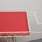 1950s French serving trolley for garden