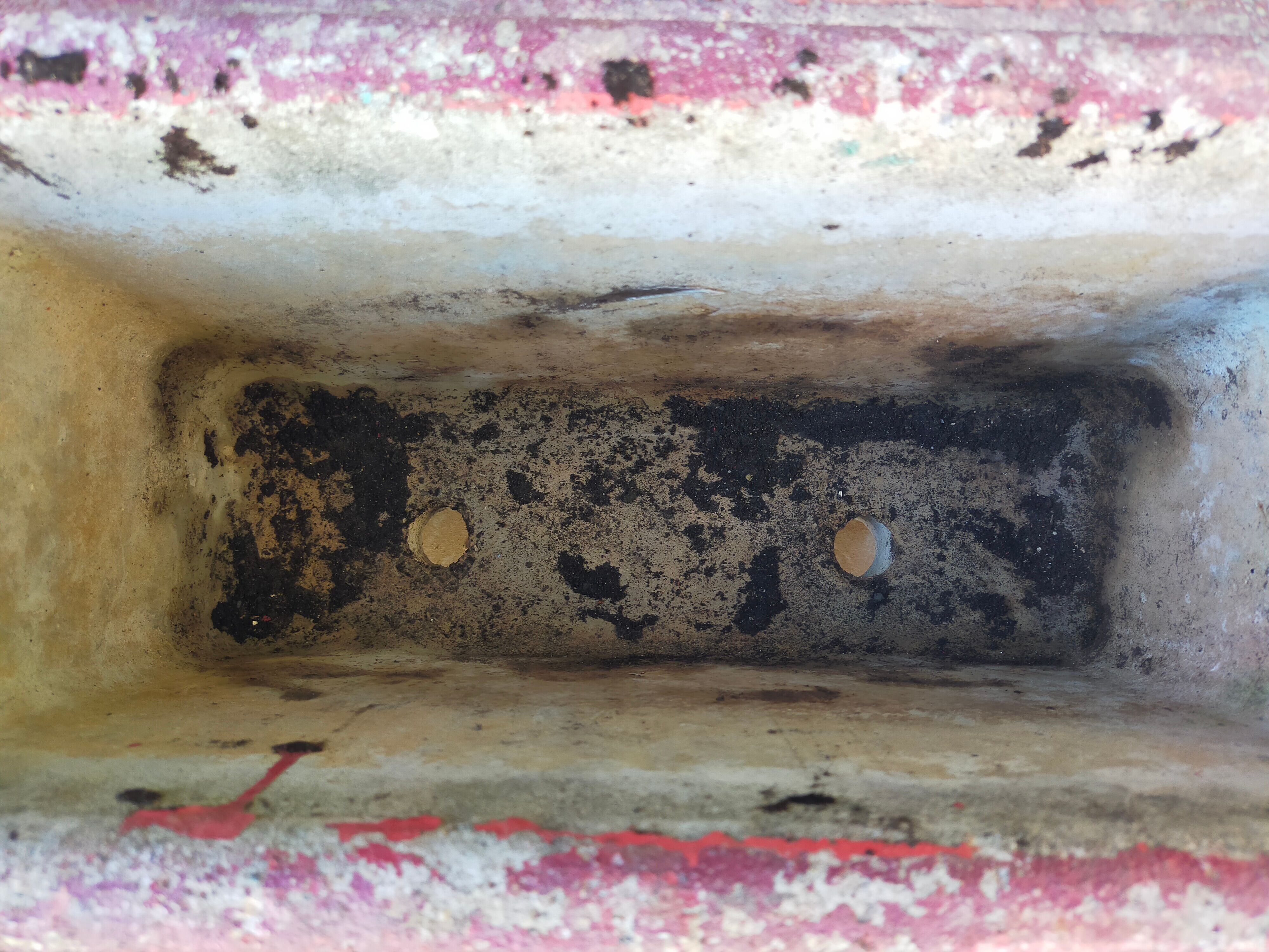 Art Deco period concrete planter