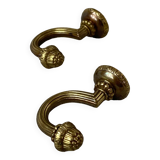 Solid brass coat hooks