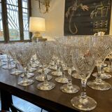 Beautiful lot of crystal glasses from Saint Louis