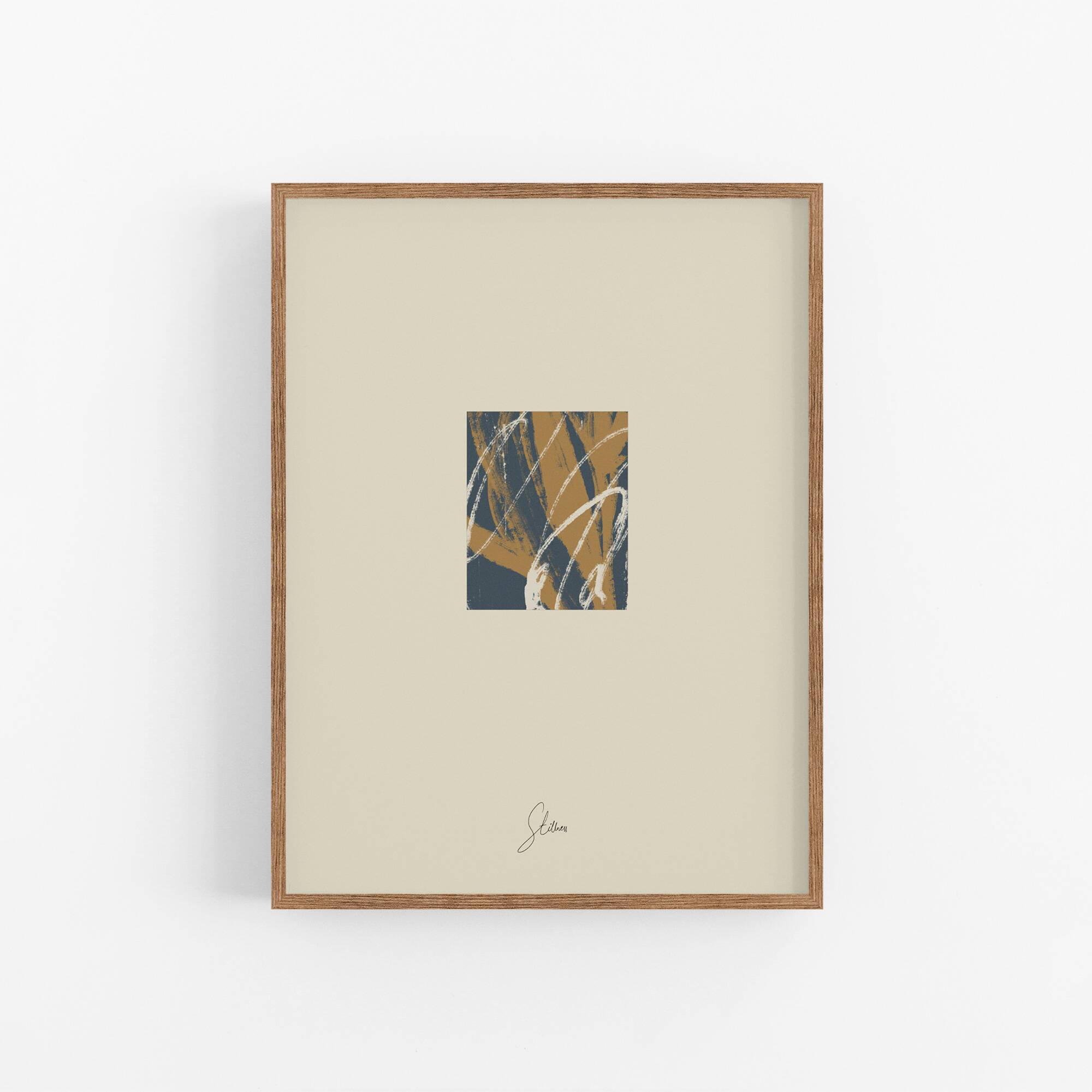 Abstract modern giclee print, 50x70cm