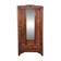 Art Deco wardrobe in solid wood with mirror from the 1920s.