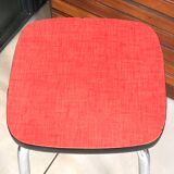 Red formica stool