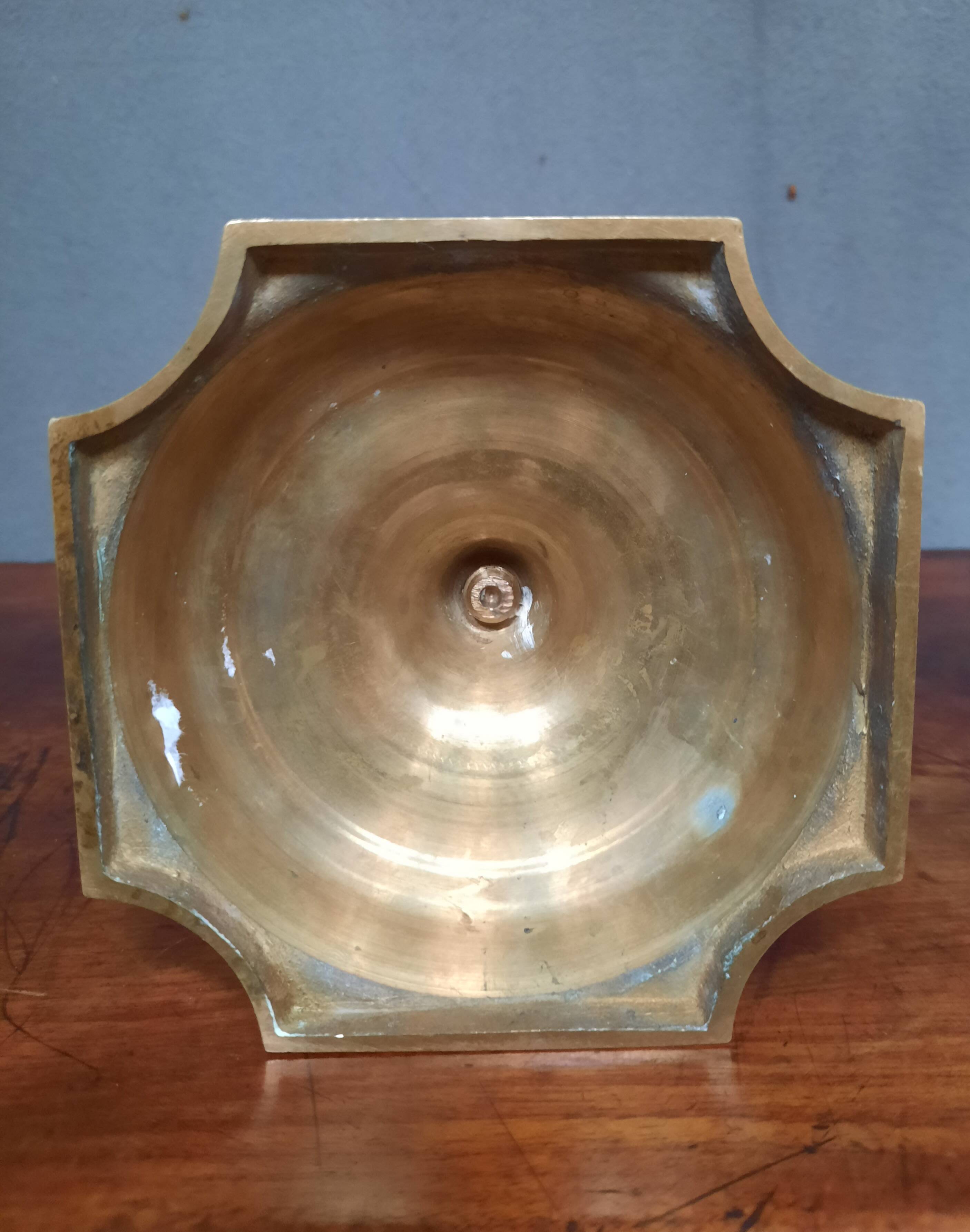 Pair of eighteenth century candlesticks