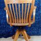 Attractive American office chair with oak system