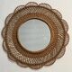 1960s Rattan Mirror France