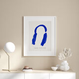 Abstract giclee art print, 50x70cm
