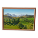 Tableau huile sur toile ancien