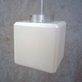Square glass ceiling lamp