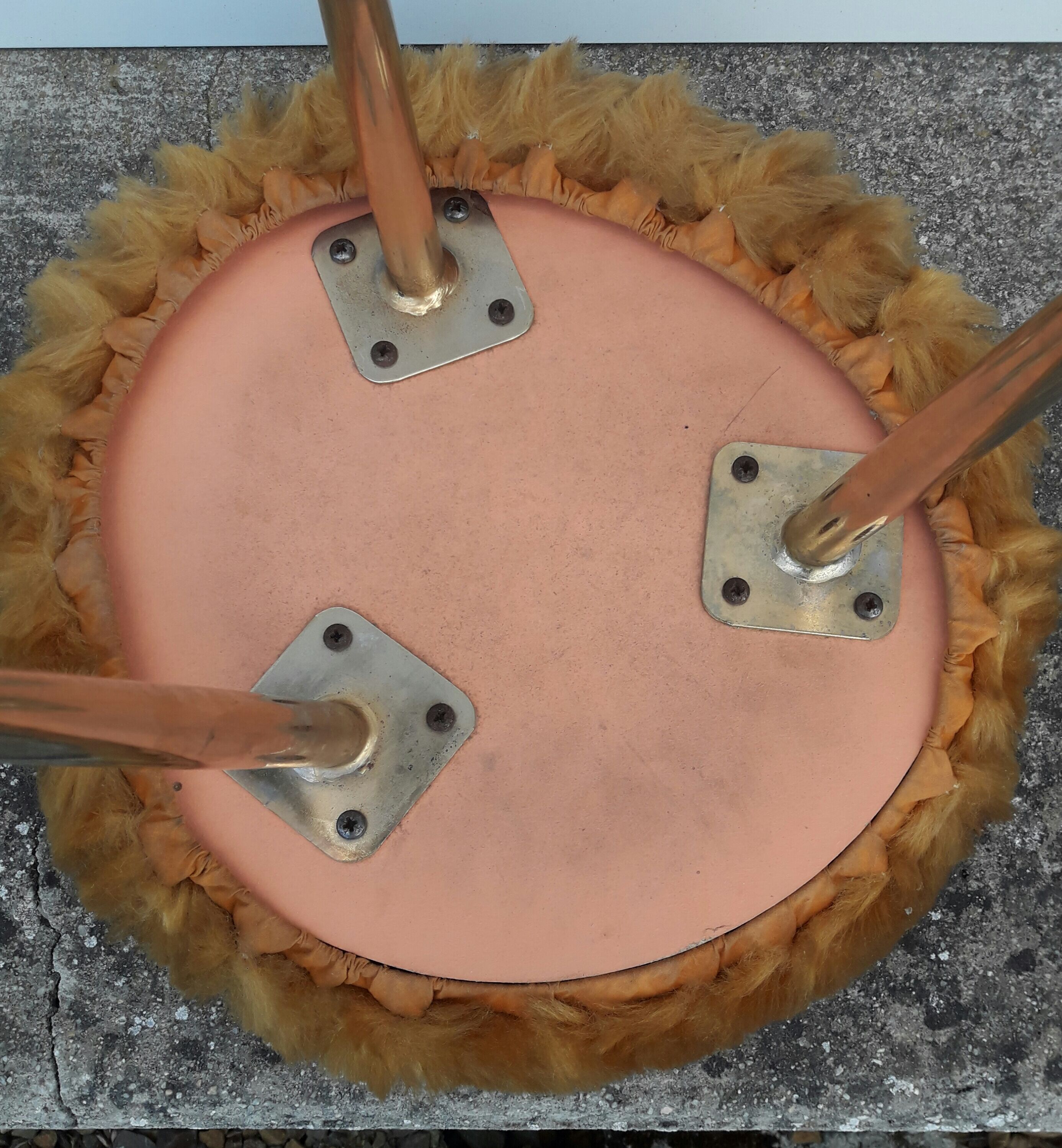 Tripod stool Pelfran with moumoute