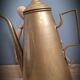 Brass coffee maker