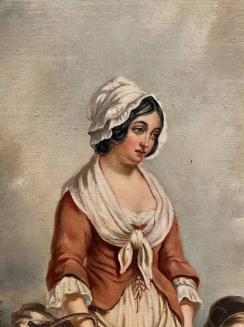 Oil on canvas 19th century After Auguste Delacroix (1809-1868)