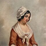 Oil on canvas 19th century After Auguste Delacroix (1809-1868)